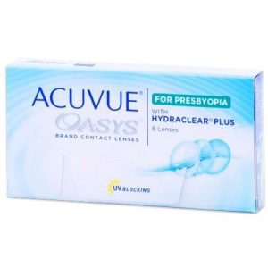 UV Blocking Acuvue Oasys for Presbyopia with Hydraclear Plus - 6 Lenses