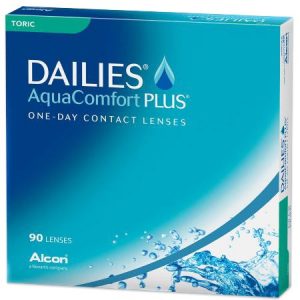 90 Lenses - Alcon Dailies AquaComfort Plus One Day Contact Lenses - Toric